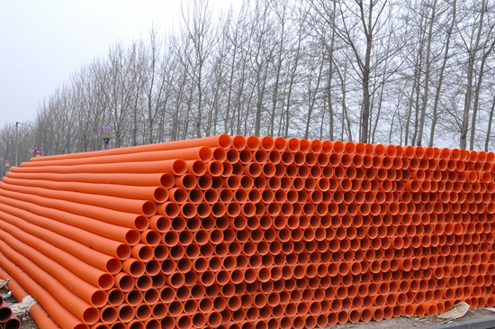 MPP電力電纜單壁波紋護(hù)套管 (5)